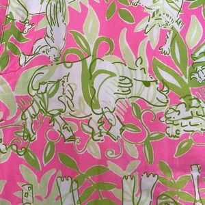 Lilly Pulitzer cropped pant. Size 10(size cut out) vintage